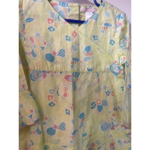 EUC Janie & Jack 2T Swimsuit Cover Green And Floral‎ - Picture 5 of 5